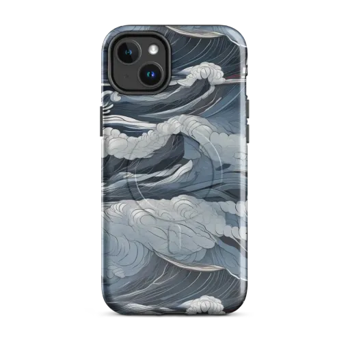 Midnight Lighthouse on a MagSafe Tough Case for iPhone®