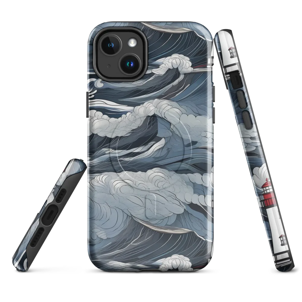 Midnight Lighthouse on MagSafe Tough Case for iPhone® — Front