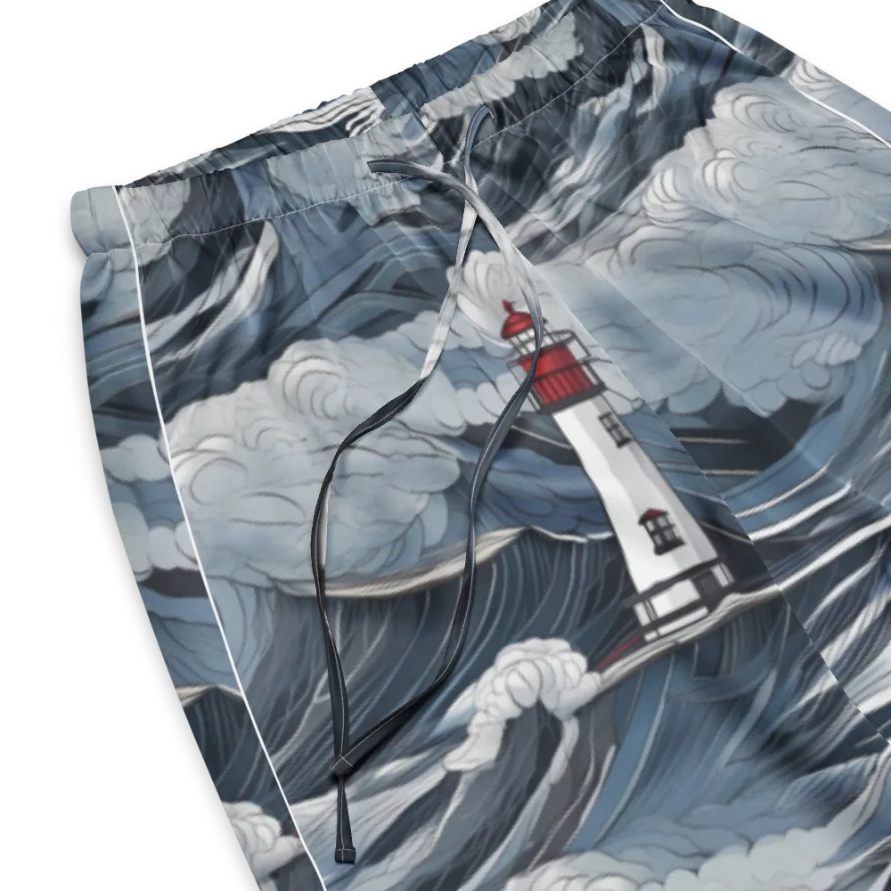 Midnight Lighthouse on Women's Pajama Pants — Product details