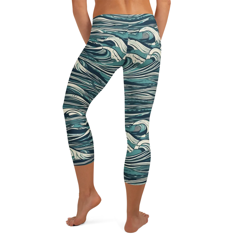 Breaker’s Ledger on Capri Leggings — Back