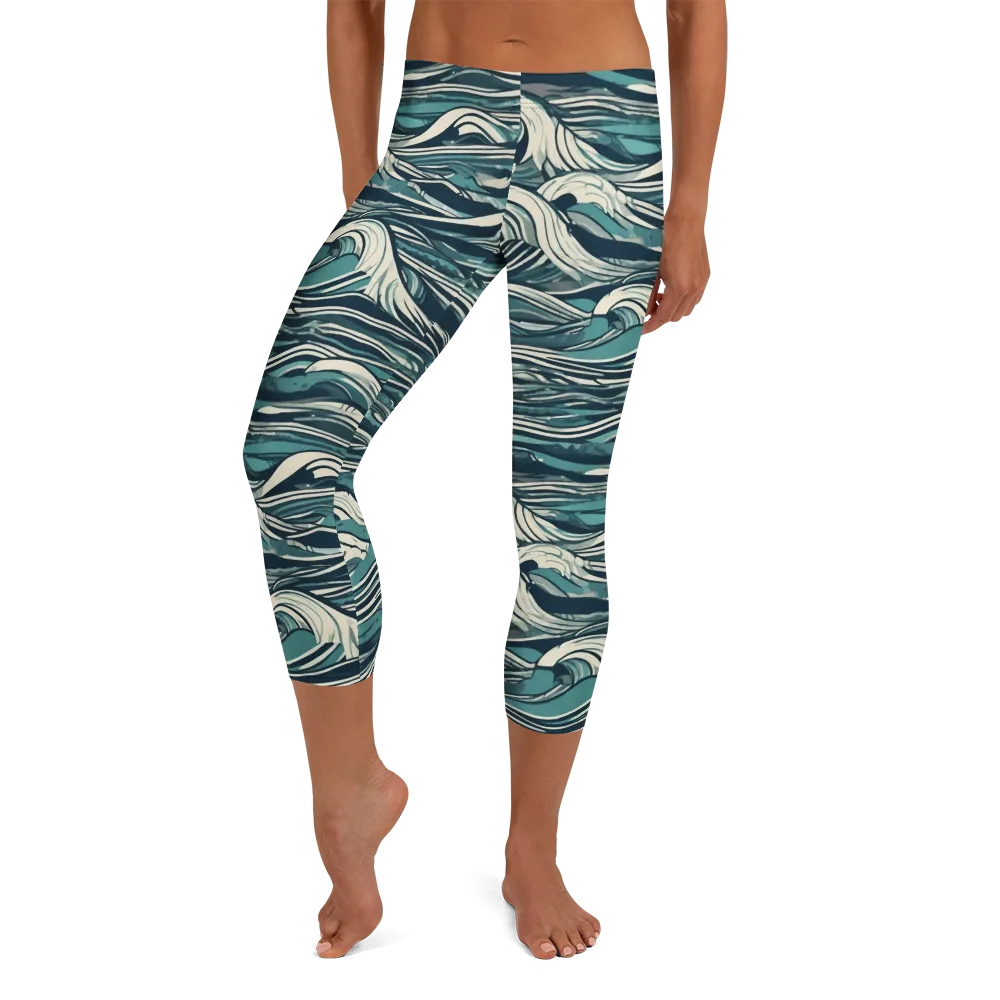 Breaker’s Ledger on Capri Leggings — Front