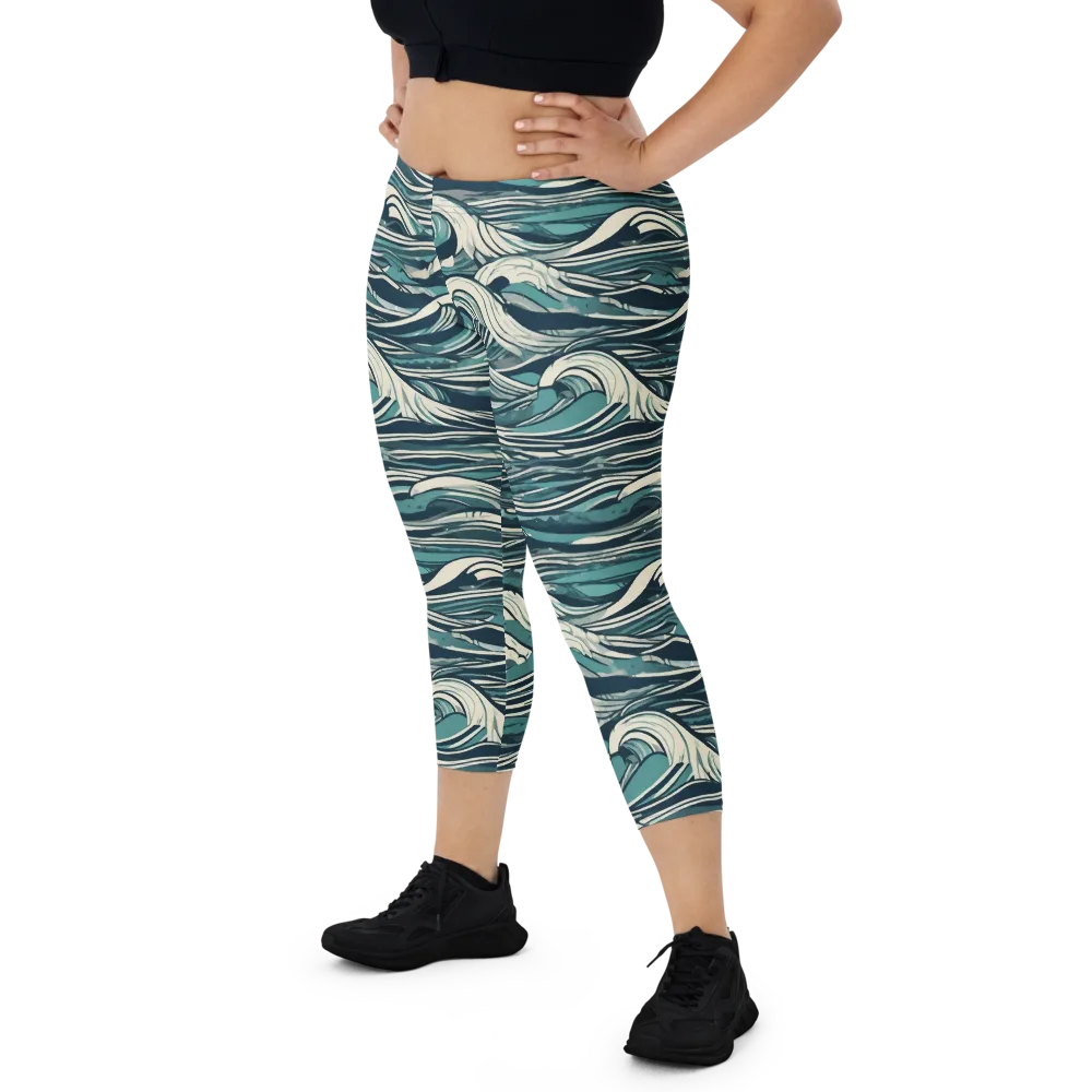 Breaker’s Ledger on Capri Leggings — Front
