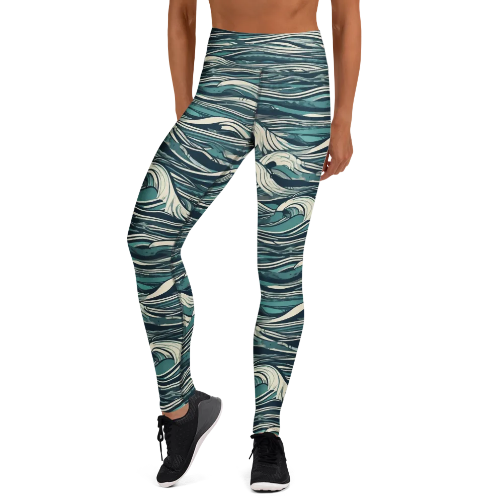 Breaker’s Ledger on Yoga Leggings — Front