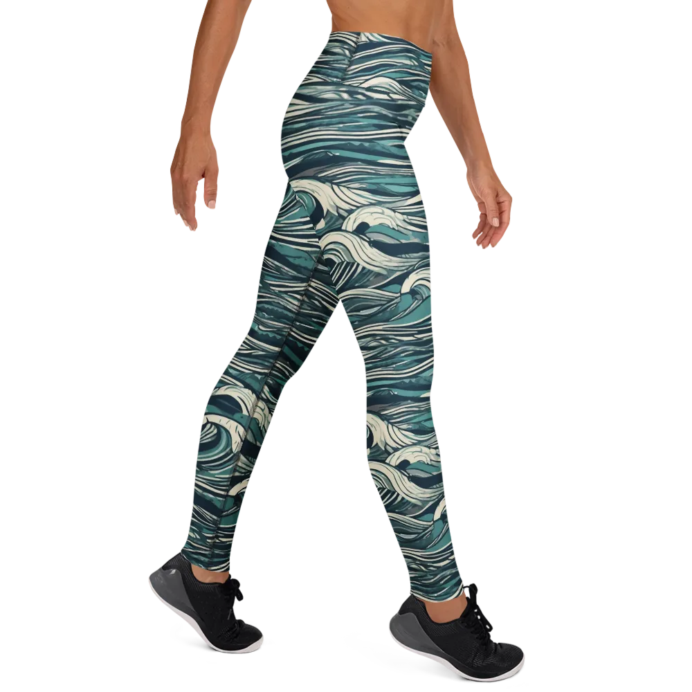 Breaker’s Ledger on Yoga Leggings — Right
