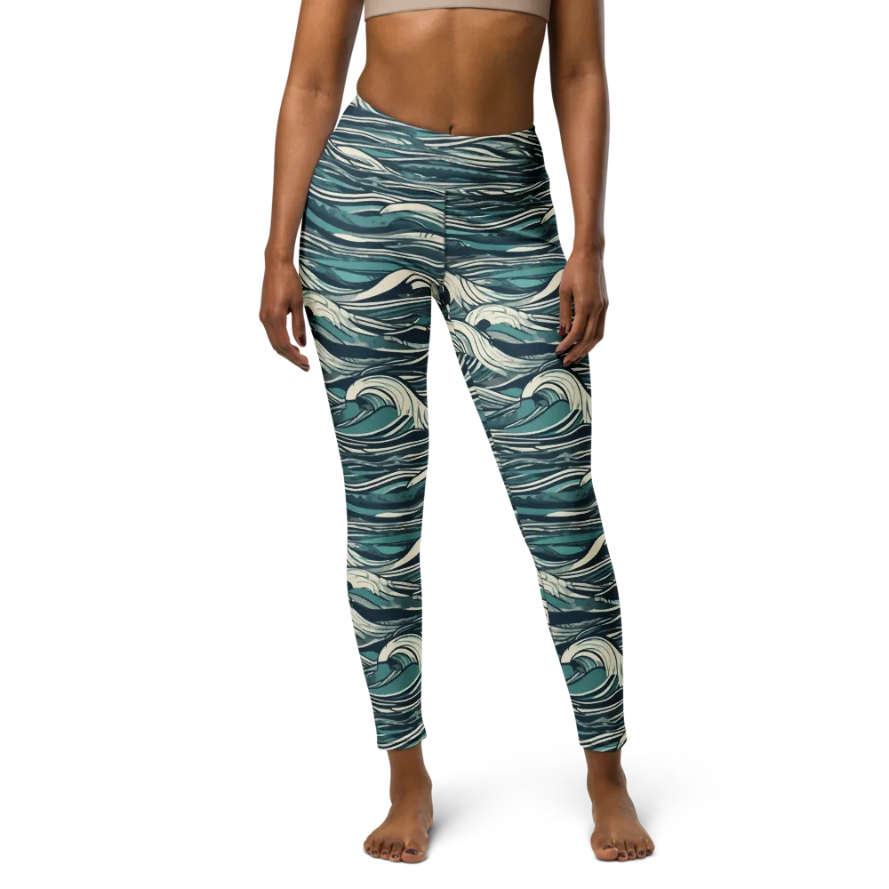 Breaker’s Ledger on Yoga Leggings — Front