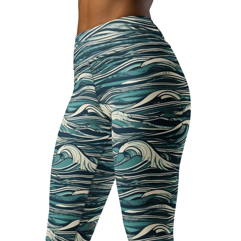 Breaker’s Ledger on Yoga Leggings — Left Front
