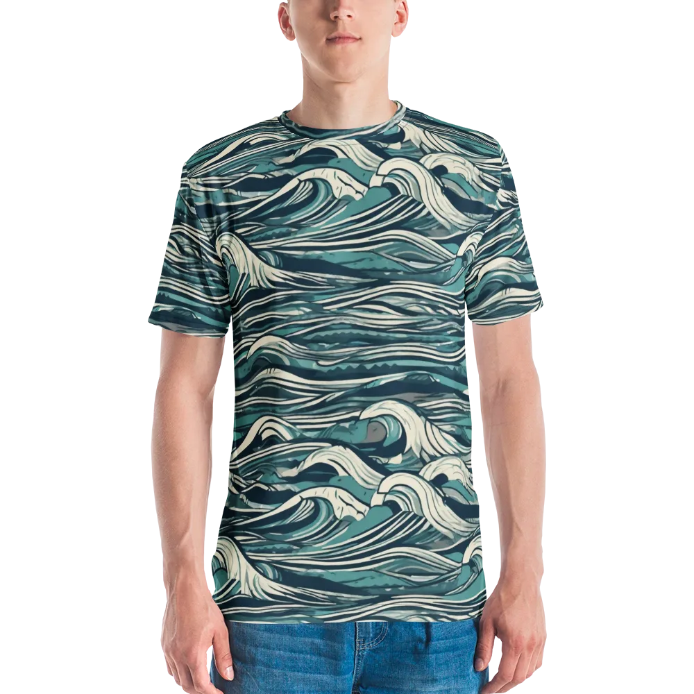 Breaker’s Ledger on Men's Crew Neck T-Shirt — Front