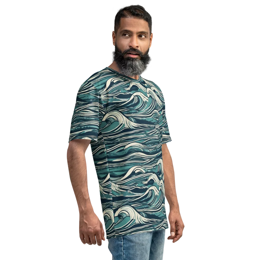 Breaker’s Ledger on Men's Crew Neck T-Shirt — Right