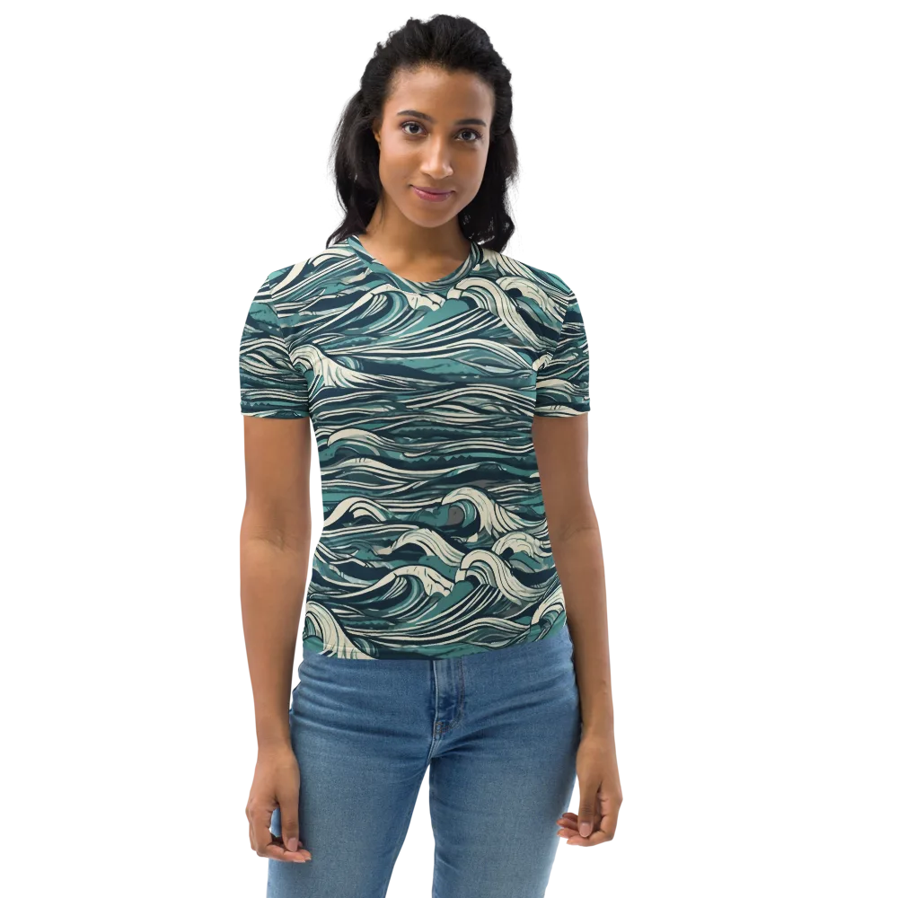 Breaker’s Ledger on Women's Crew Neck T-Shirt — Front