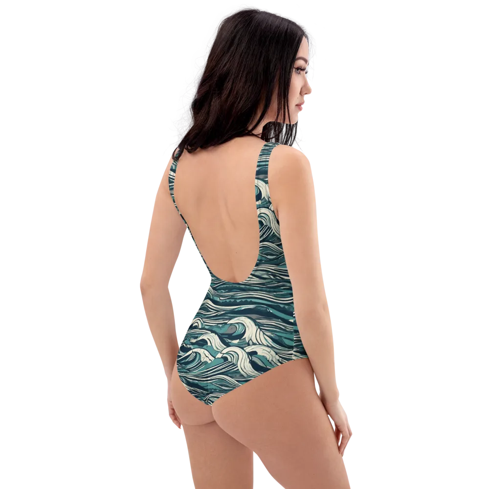 Breaker’s Ledger on One-Piece Swimsuit — Right Back