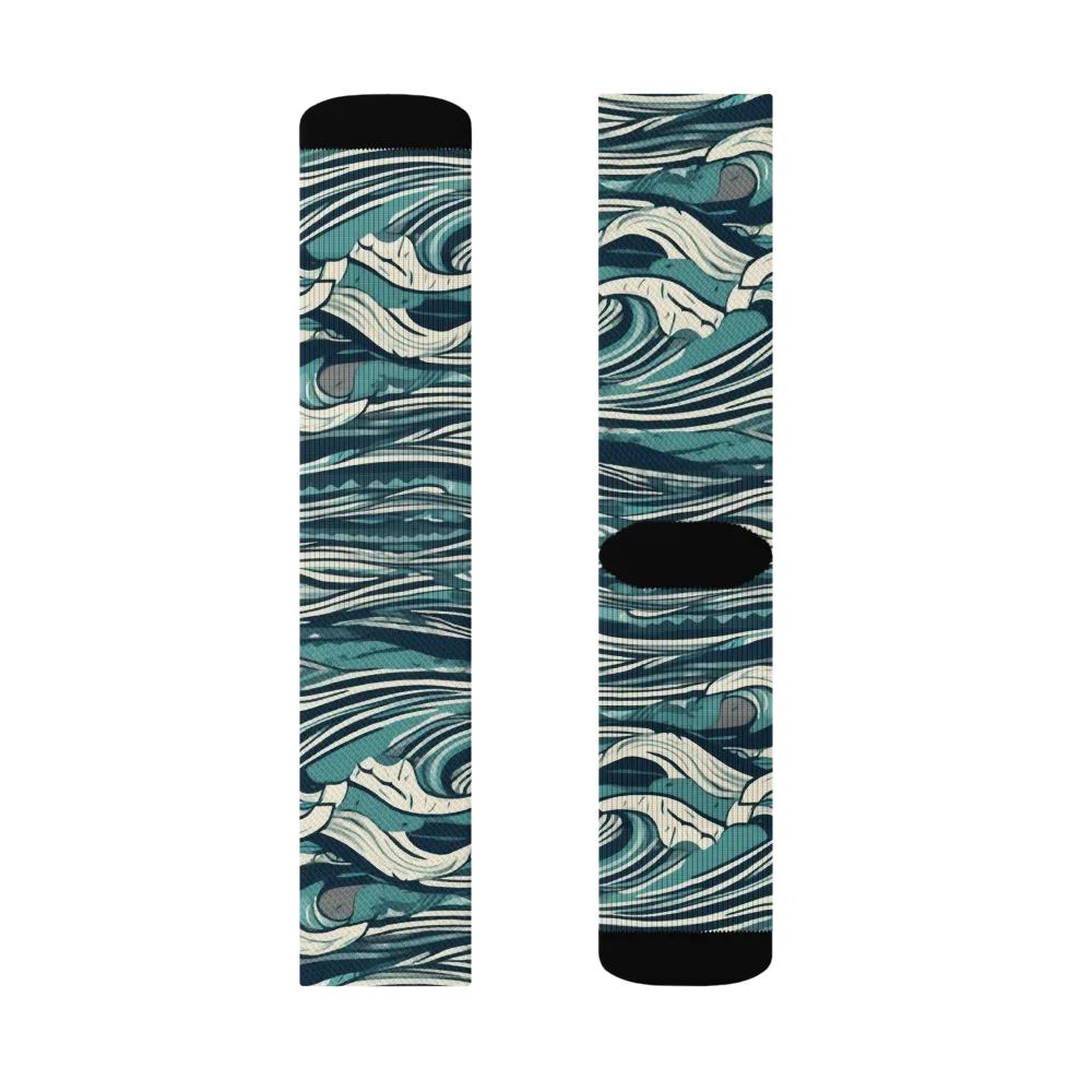 Breaker’s Ledger on Socks — Right Sock