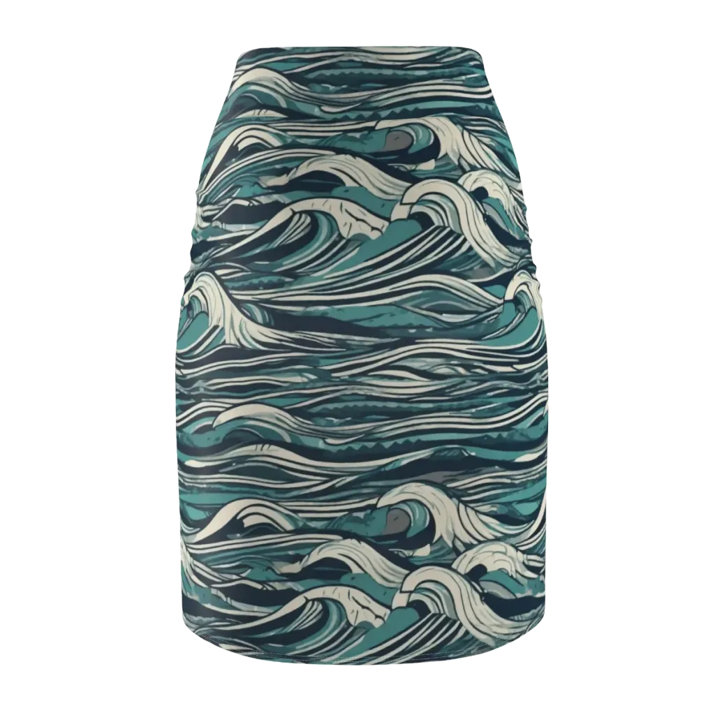 Breaker’s Ledger on Pencil Skirt — Back