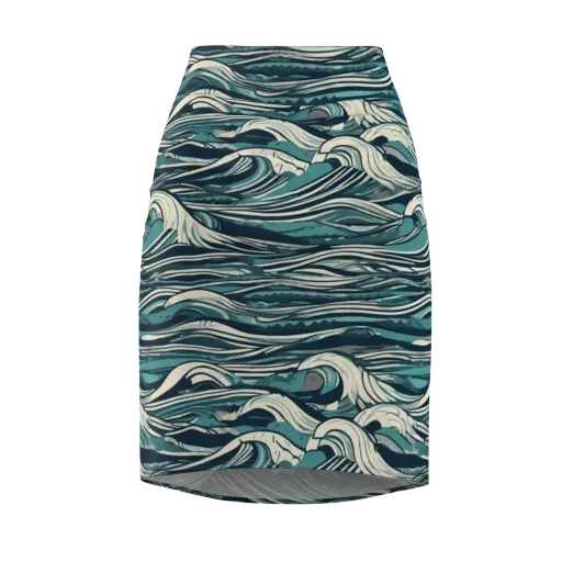 Breaker’s Ledger on a Pencil Skirt