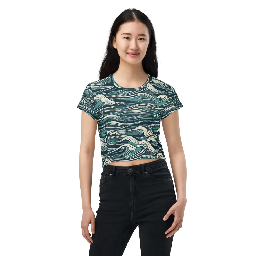 Breaker’s Ledger on Crop Tee — Front