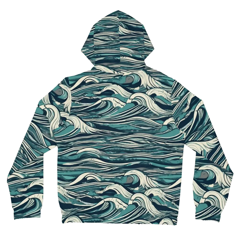 Breaker’s Ledger on Women's Full-Zip Hoodie — Back
