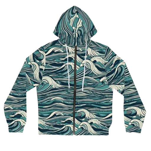 Breaker’s Ledger on a Women's Full-Zip Hoodie