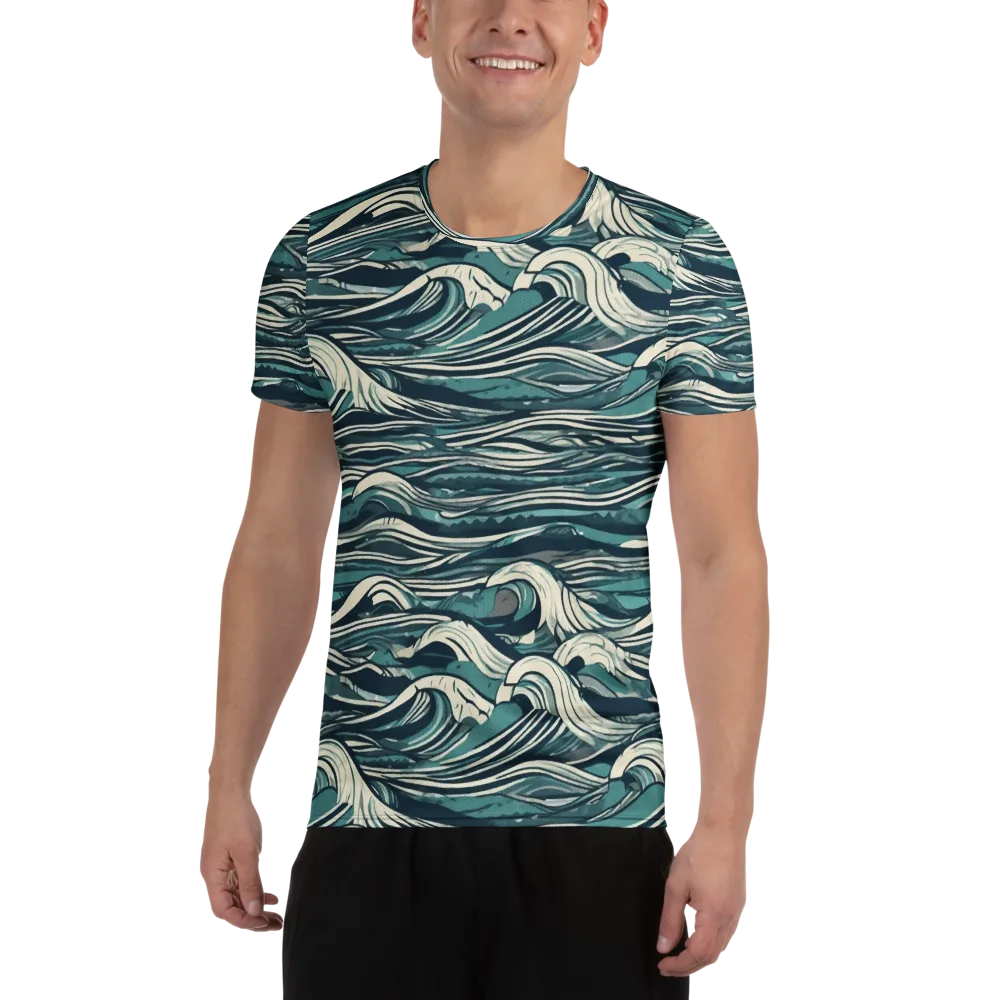 Breaker’s Ledger on Men's Athletic T-Shirt — Front