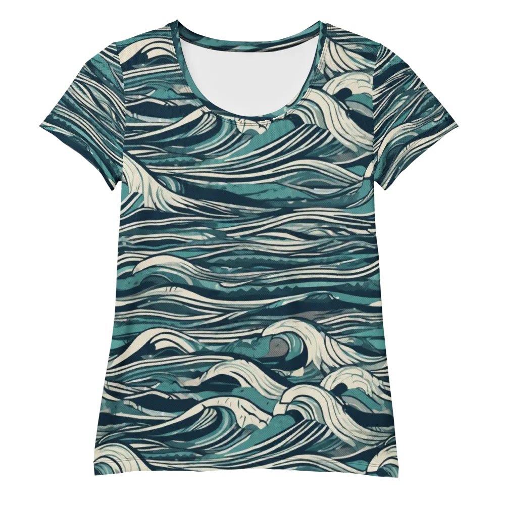 Breaker’s Ledger on Women's Athletic T-Shirt — Front