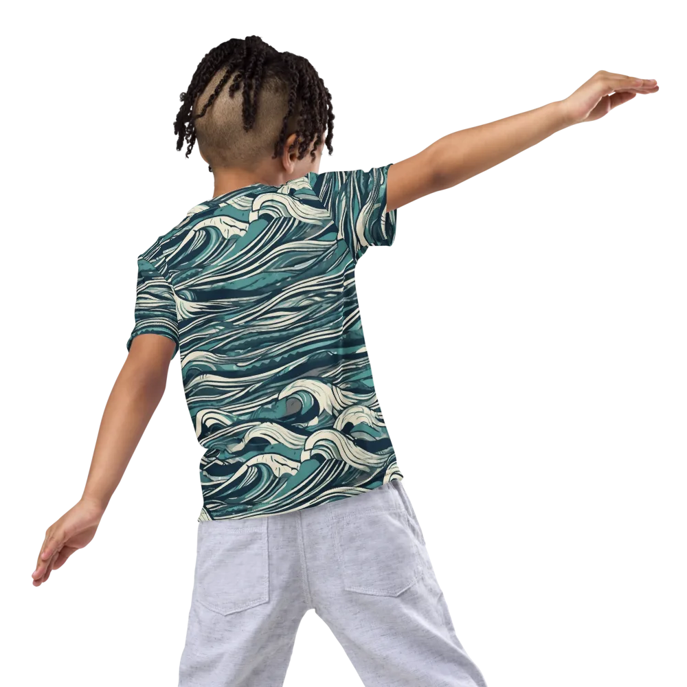 Breaker’s Ledger on Kids Crew Neck T-Shirt — Back