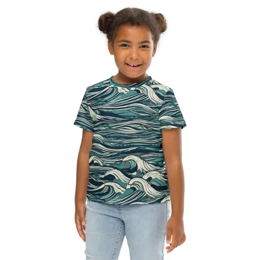 Breaker’s Ledger on a Kids Crew Neck T-Shirt