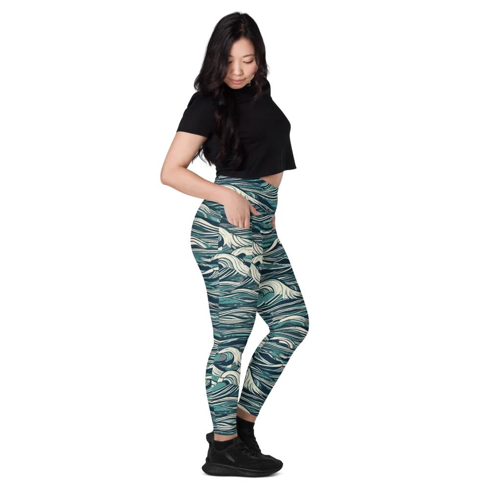 Breaker’s Ledger on Leggings with Pockets — Right