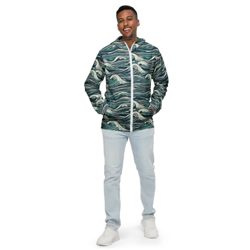 Breaker’s Ledger on a Men's Windbreaker