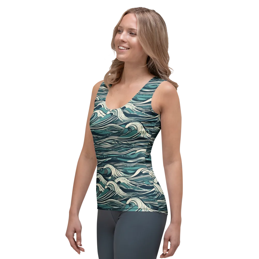 Breaker’s Ledger on Women's Tank Top — Left Front