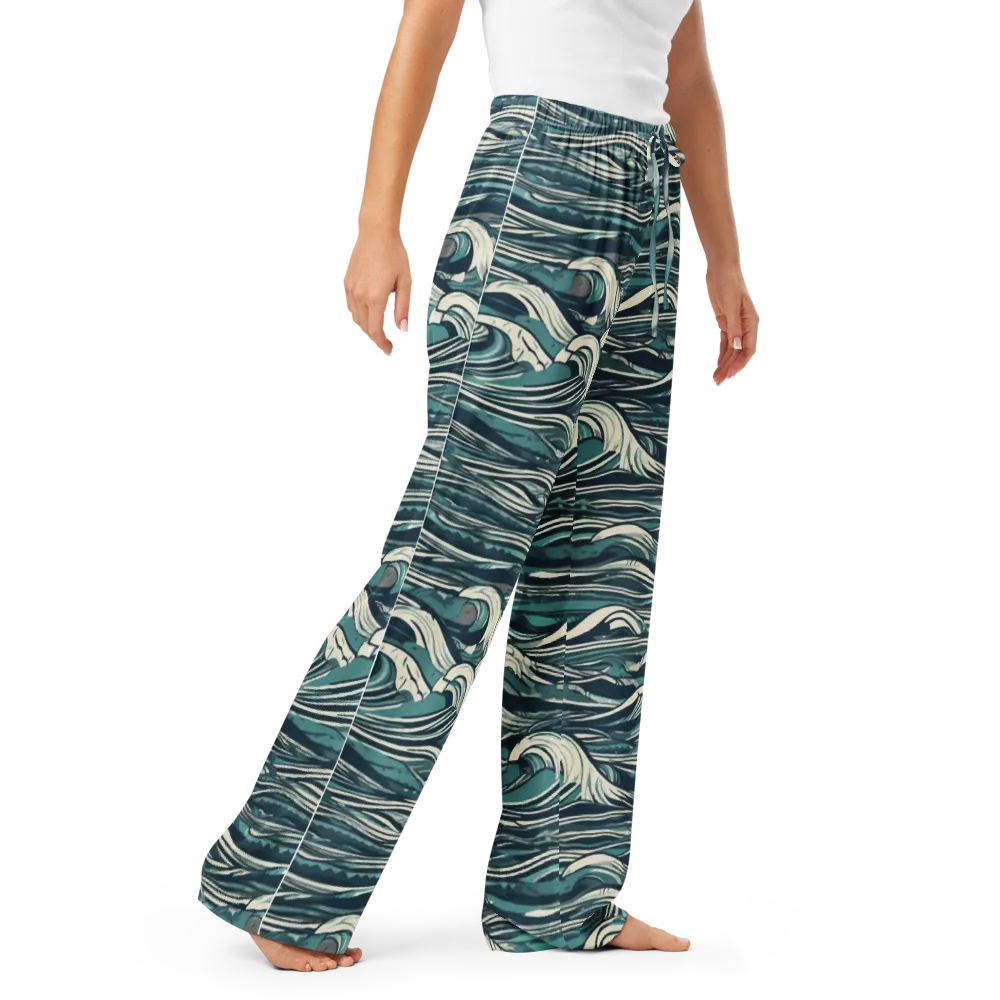 Breaker’s Ledger on Women's Pajama Pants — Right Front