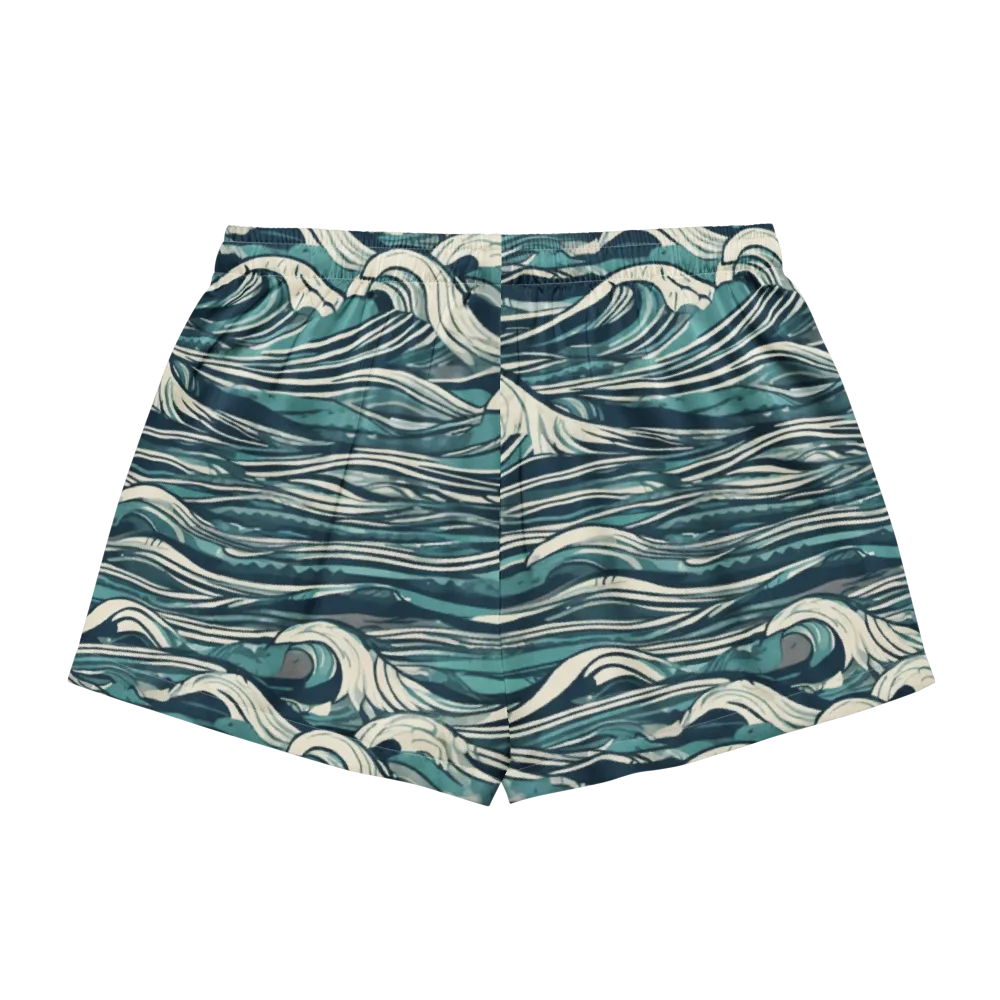 Breaker’s Ledger on Women's Pajama Shorts — Back
