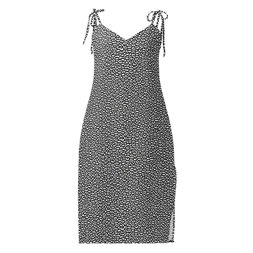 Inkstone Maze on Slip Dress — Front