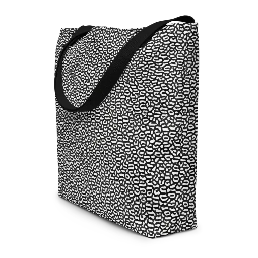 Inkstone Maze on a Large Tote Bag W/ Pocket