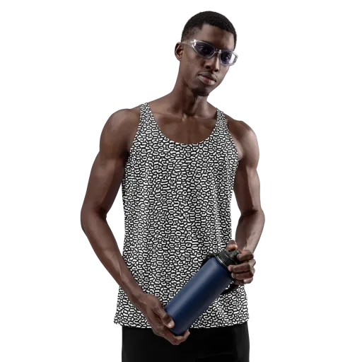 Inkstone Maze on a Men's Tank Top
