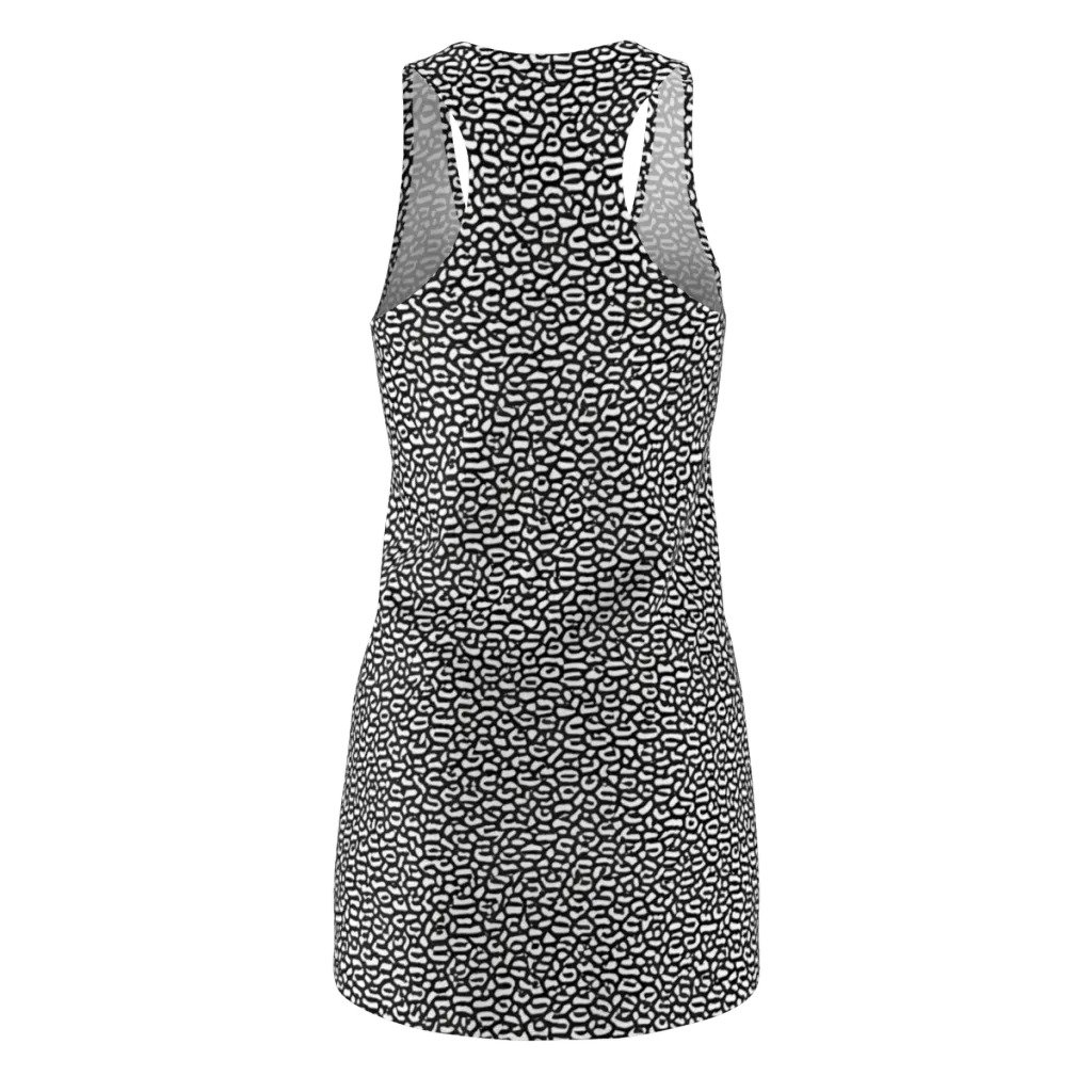 Inkstone Maze on Racerback Dress — Back