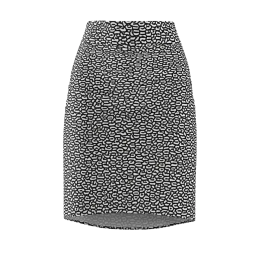 Inkstone Maze on a Pencil Skirt