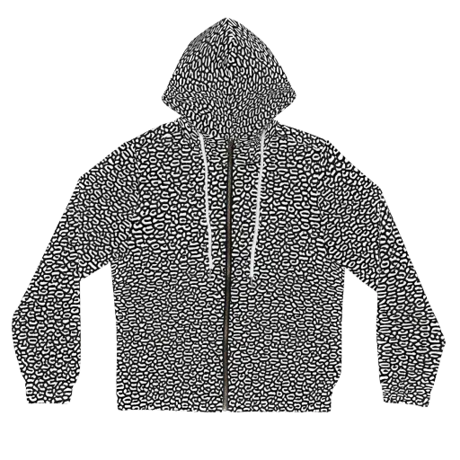 Inkstone Maze on a Women's Full-Zip Hoodie