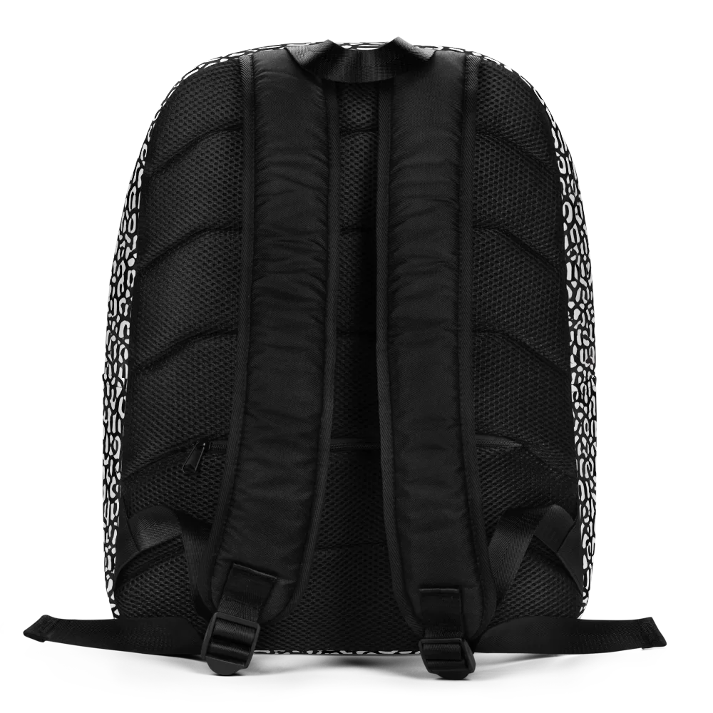 Inkstone Maze on Minimalist Backpack — Back