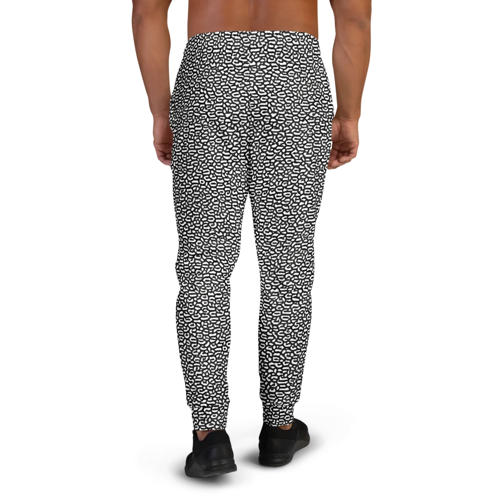 Inkstone Maze on Men's Joggers — Back