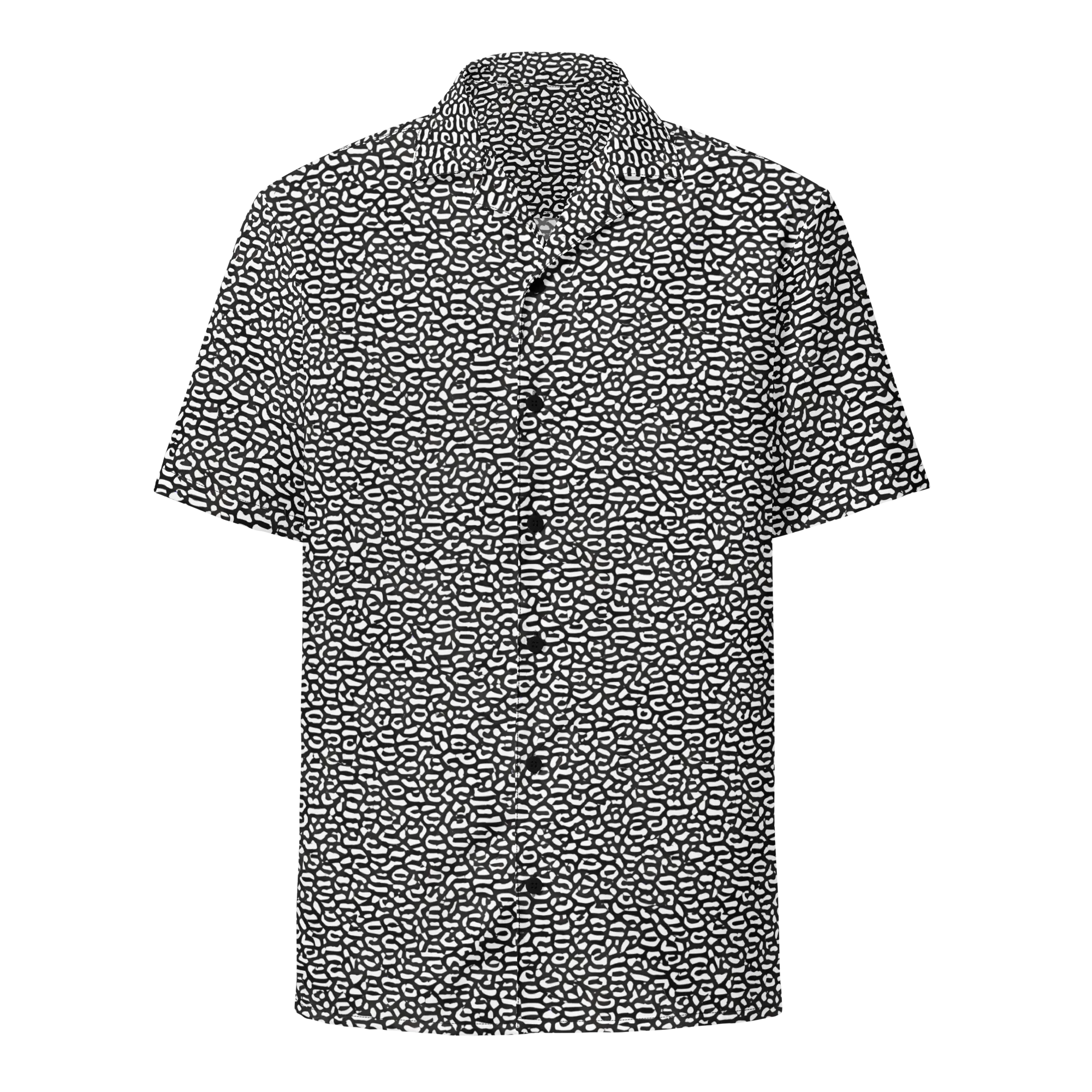 Inkstone Maze on Button Shirt — Front
