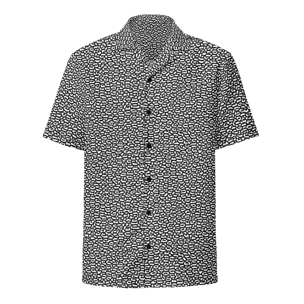 Inkstone Maze on Button Shirt — Front