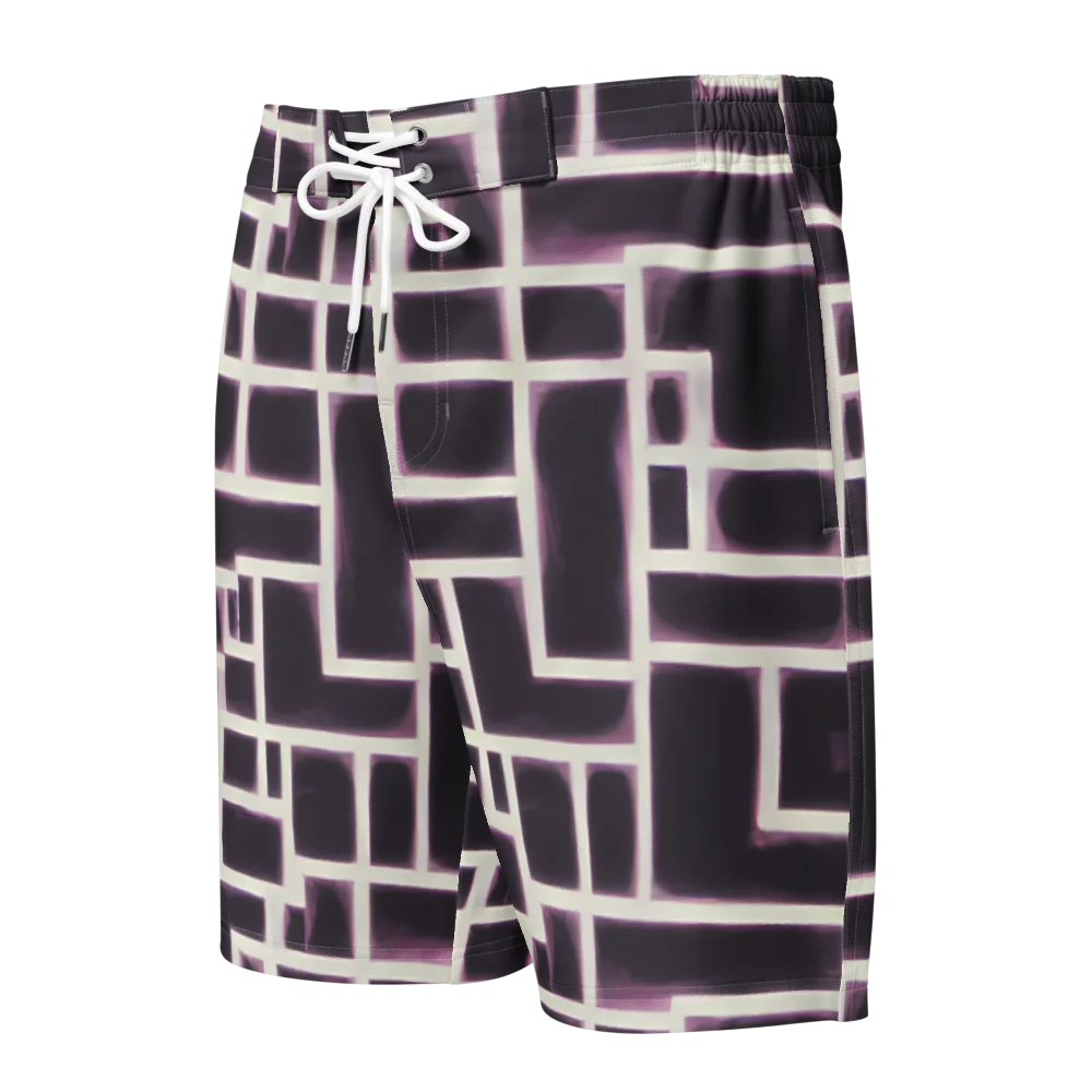 Velvet Circuit on Men's Board Shorts — Front