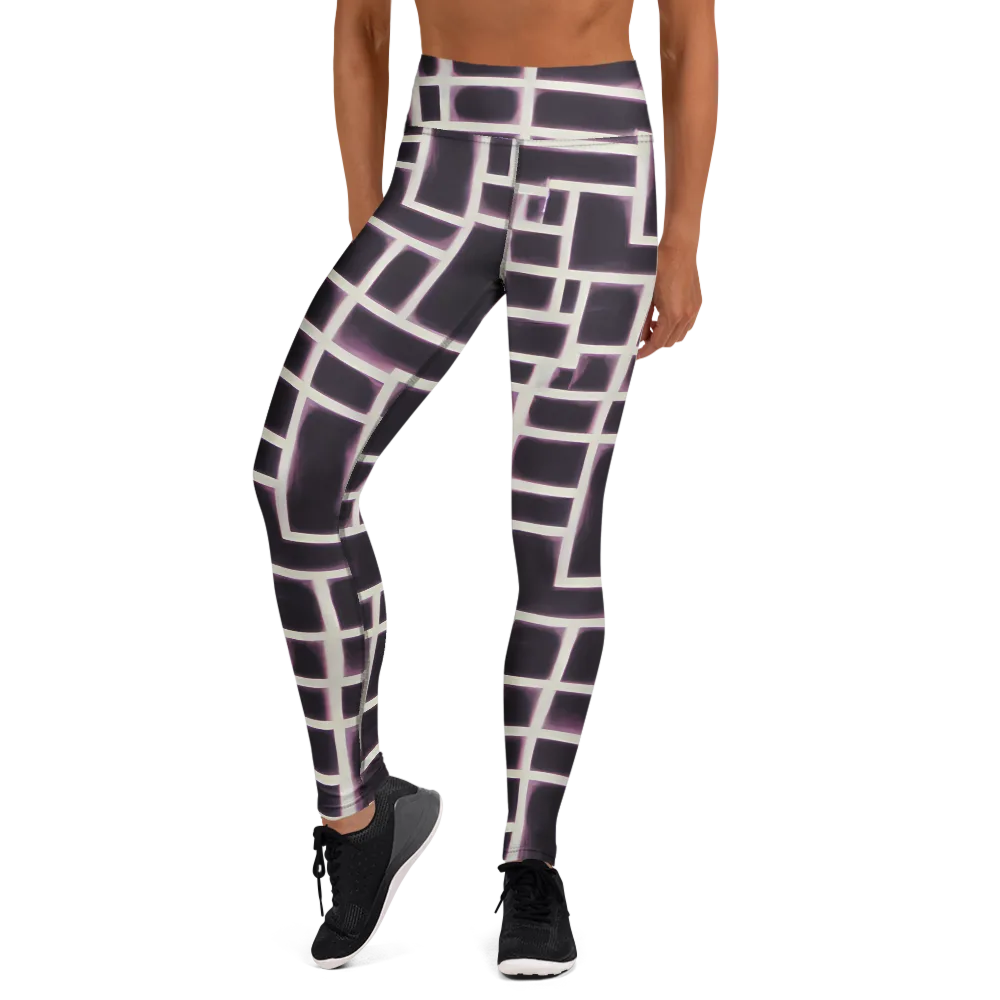 Velvet Circuit on Yoga Leggings — Front