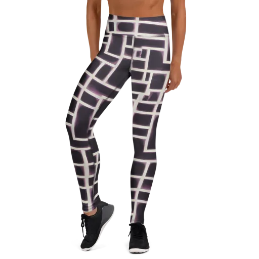 Velvet Circuit on a Yoga Leggings