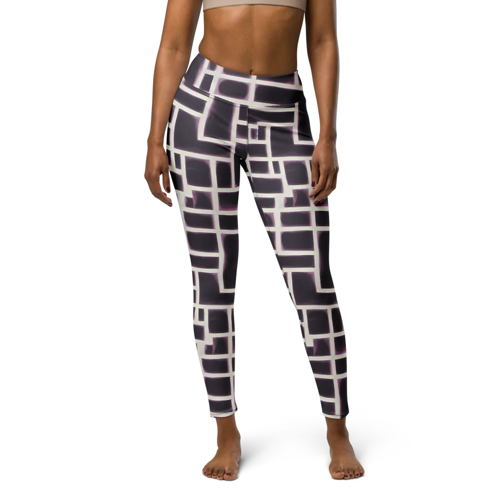 Velvet Circuit on Yoga Leggings — Front
