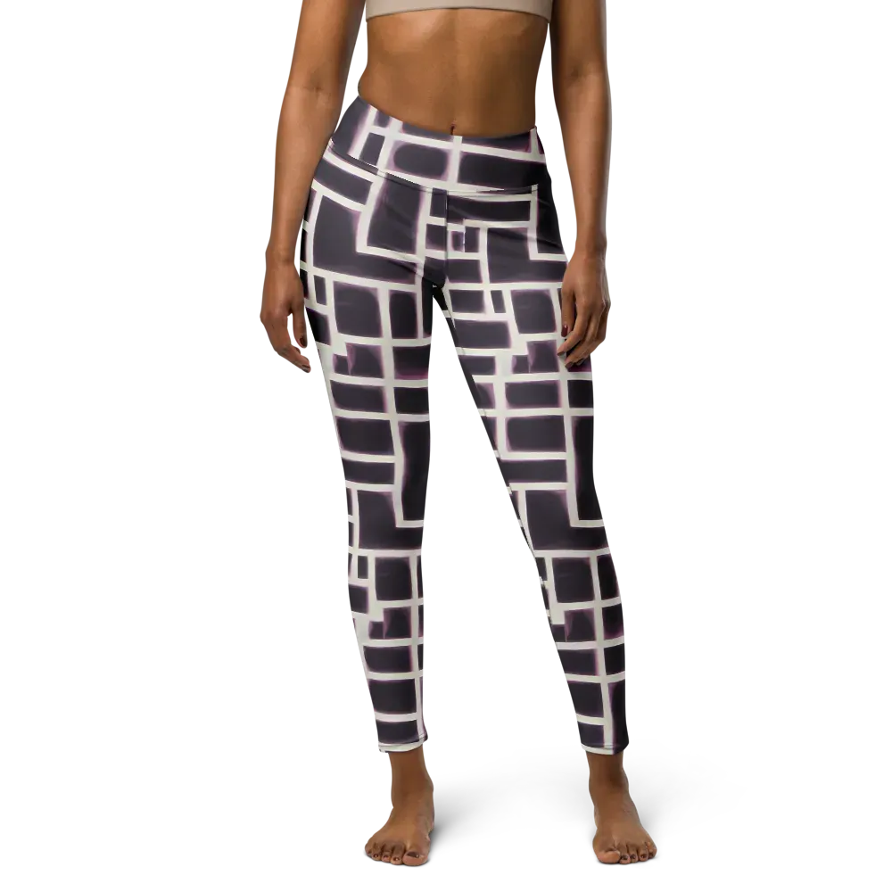Velvet Circuit on Yoga Leggings — Front