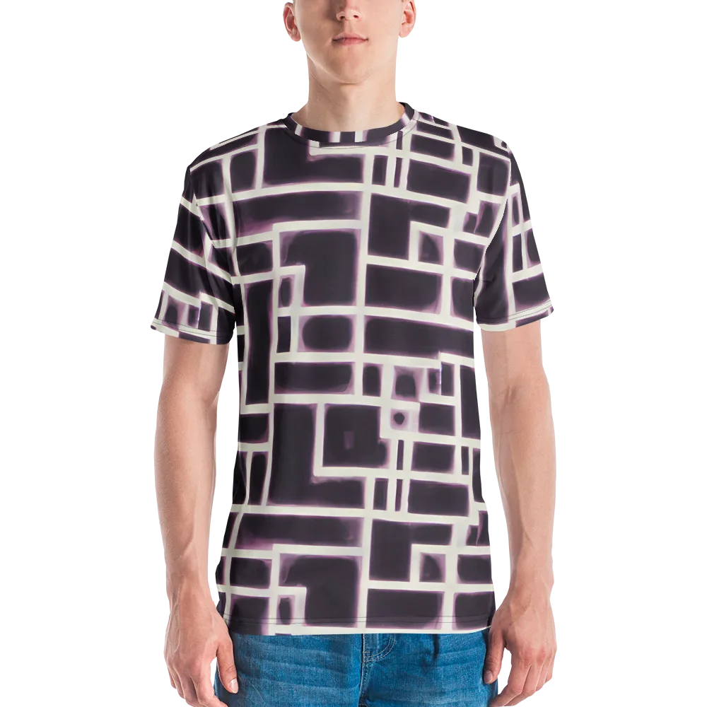 Velvet Circuit on Men's Crew Neck T-Shirt — Front
