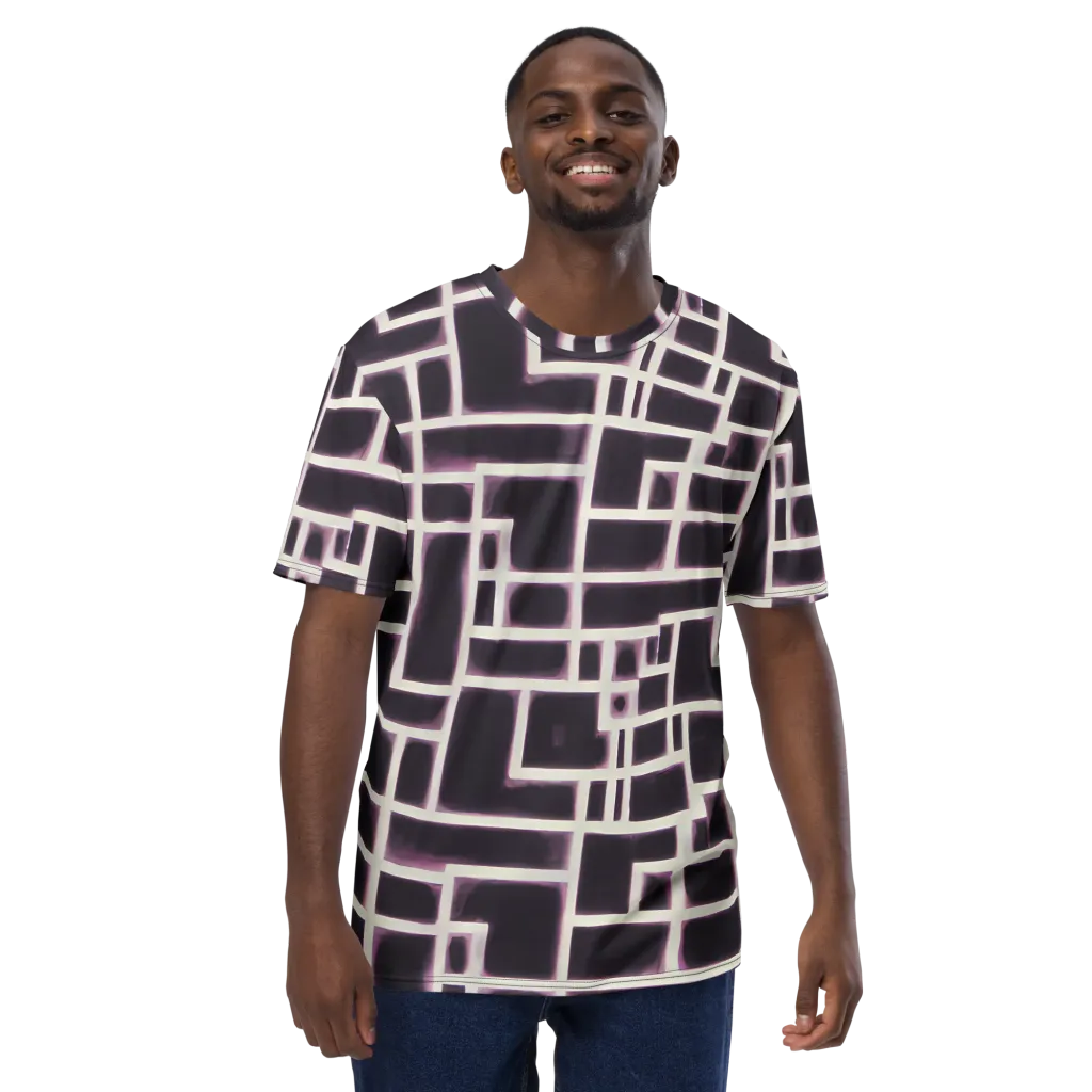 Velvet Circuit on Men's Crew Neck T-Shirt — Front
