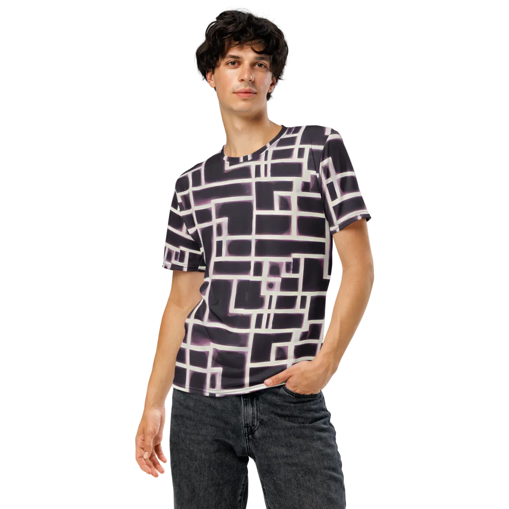 Velvet Circuit on Men's Crew Neck T-Shirt — Front