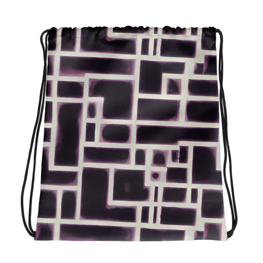 Velvet Circuit on a Drawstring Bag