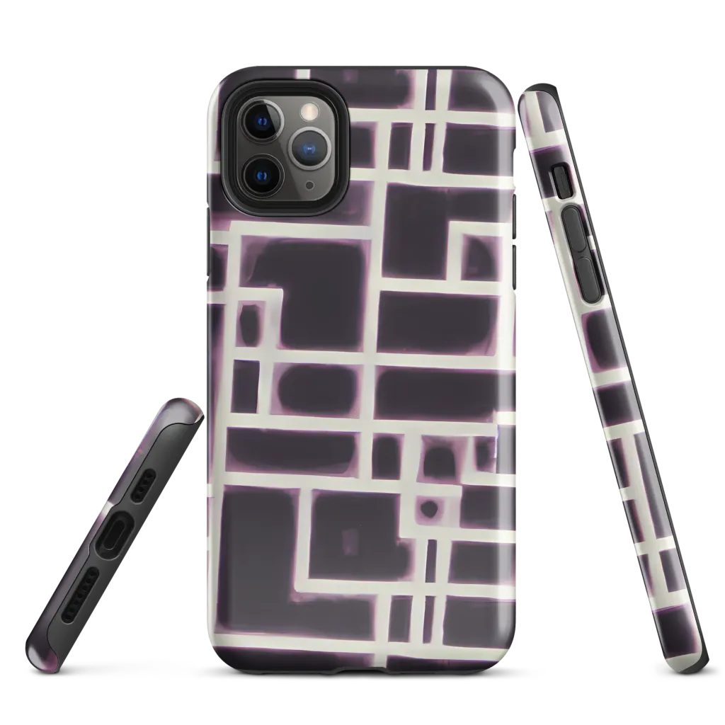Velvet Circuit on Tough Case for iPhone® — Front