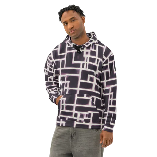 Velvet Circuit on a Cotton Hoodie